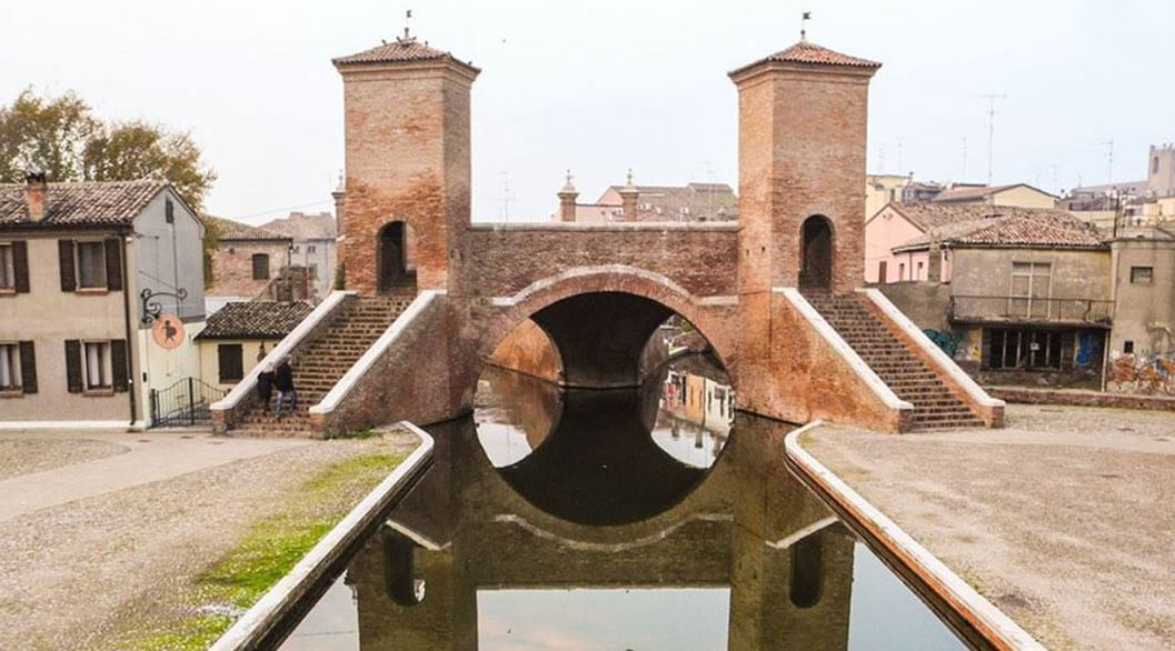 Comacchio tra cielo e acqua